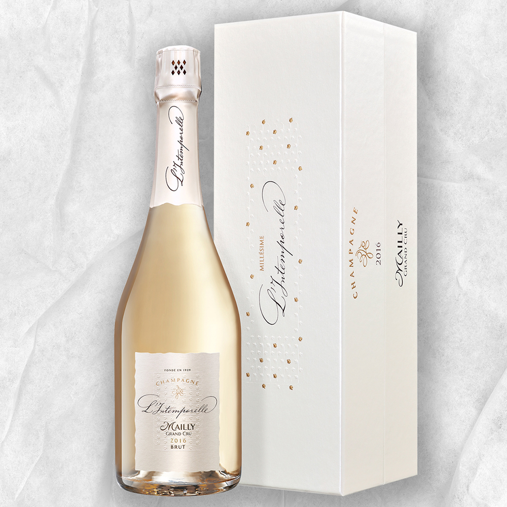 Šampanas Mailly Brut L’INTEMPORELLE Grand Cru Vintage 2016 Šampanas Mailly Brut L’INTEMPORELLE Grand Cru Vintage 2016